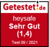 Testergebnis für Heysafe