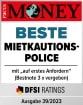 Testergebnis für Moneyfix® Mietkaution